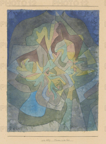Flowers in the Vase, 1929. Creator: Klee, Paul (1879-1940).