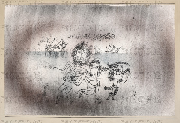 Odysseisch, 1924. Creator: Klee, Paul (1879-1940).