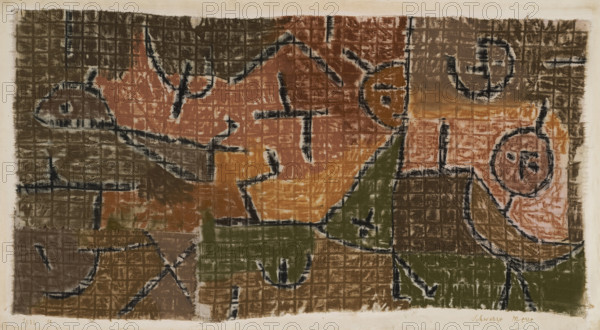 Schwarze Messe (Black Mass), 1936. Creator: Klee, Paul (1879-1940).