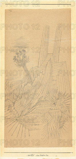 The garden gate, 1925. Creator: Klee, Paul (1879-1940).