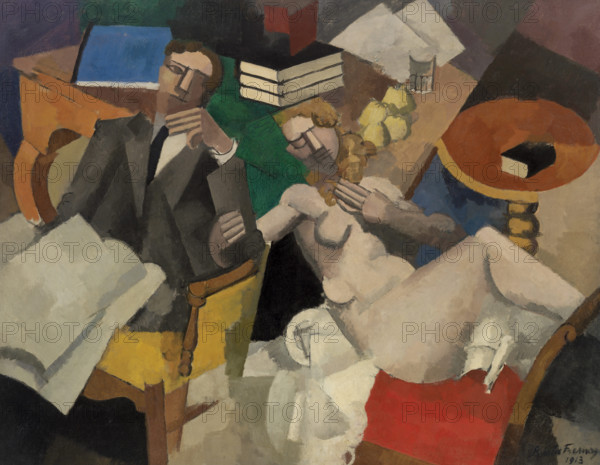 Married Life (La Vie conjugale), 1913. Creator: La Fresnaye, Roger de (1885-1925).