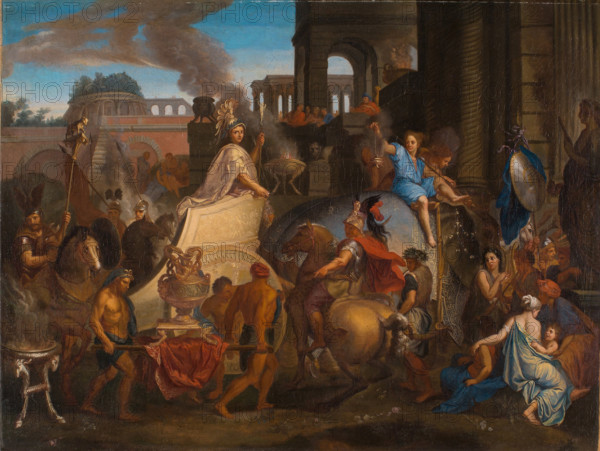 The Triumph of Alexander the Great. Creator: Le Brun, Charles (1619-1690).