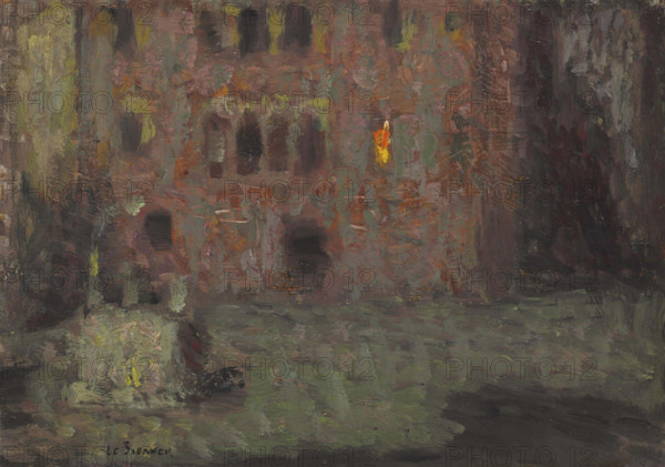 Old Square, c1907. Creator: Le Sidaner, Henri (1862-1939).