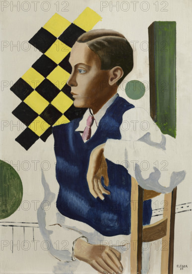 Portrait du fils Bignou, 1933. Creator: Léger, Fernand (1881-1955).