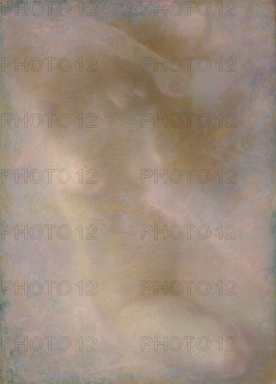 Femme nue, effet rose, 1917. Creator: Lévy-Dhurmer, Lucien (1865-1953).