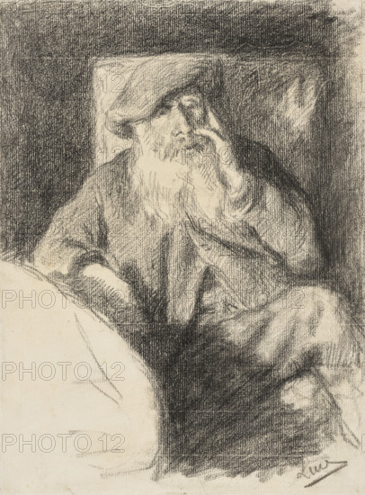 Portrait of Camille Pissarro, 1895. Creator: Luce, Maximilien (1858-1941).