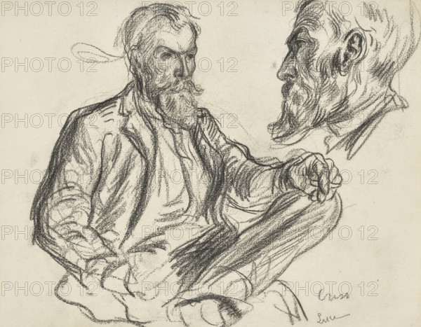 Portrait of Henri Edmond Cross (1856-1910). Creator: Luce, Maximilien (1858-1941).