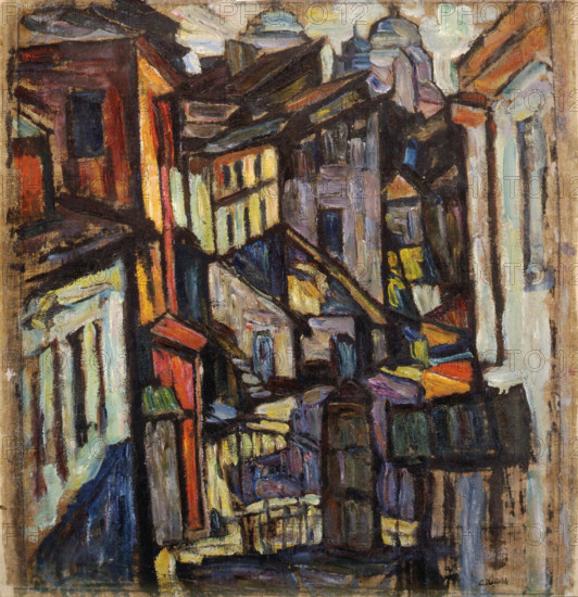 View of Moscow, c1916. Creator: Manievich (Manevich), Abraham (Abram) (1883-1942).