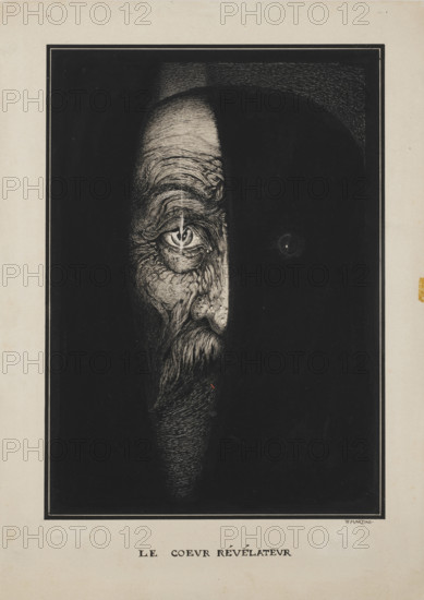 The revealing heart (Le coeur révélateur), 1908. Creator: Martini, Alberto (1876-1954).