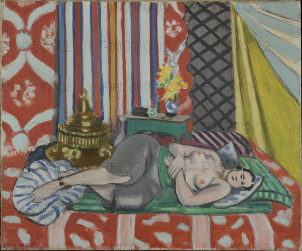Odalisque with Grey Trousers, 1926-1927. Creator: Matisse, Henri (1869-1954).