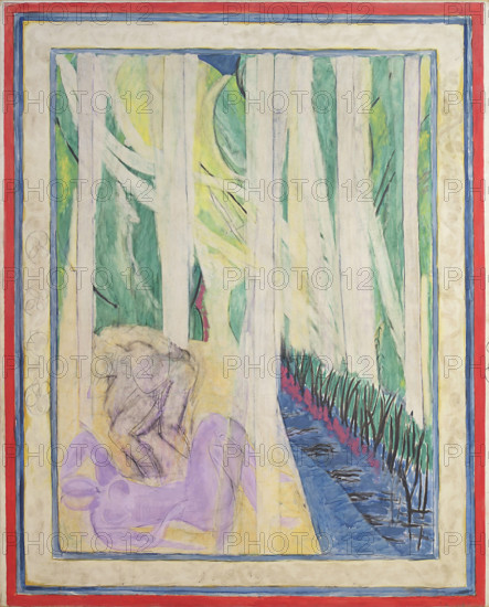Nymph in the Forest (La Verdure), 1935-1942. Creator: Matisse, Henri (1869-1954).