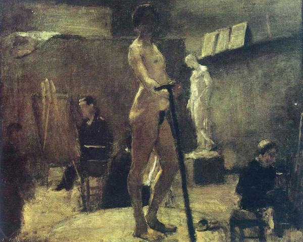 The Atelier of Gustave Moreau, c1895. Creator: Matisse, Henri (1869-1954).