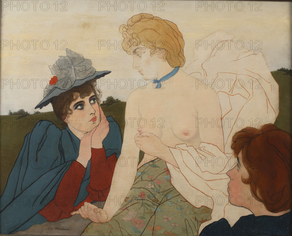 Chasteté (Chastity), c1892. Creator: Maurin, Charles (1856-1914).