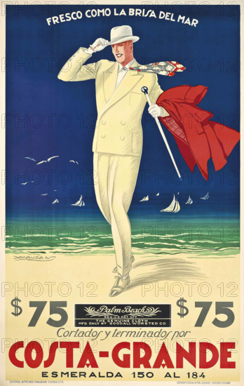 Costa-Grande, 1928. Creator: Mauzan, Luciano Achille (1883-1952).