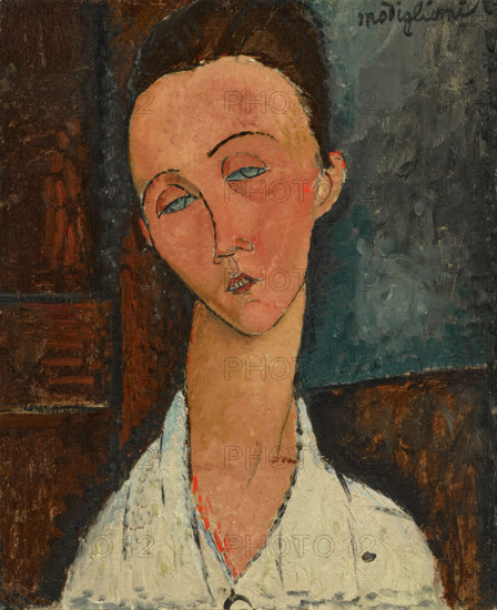 Portrait of Lunia Czechowska, c1917-1918. Creator: Modigliani, Amedeo (1884-1920).