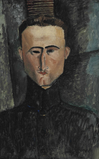 Portrait of the painter André Rouveyre, 1915. Creator: Modigliani, Amedeo (1884-1920).