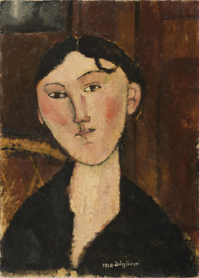 Portrait of Beatrice Hastings, c1915. Creator: Modigliani, Amedeo (1884-1920).