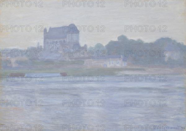 L'église de Vernon (The Church in Vernon), 1894. Creator: Monet, Claude (1840-1926).