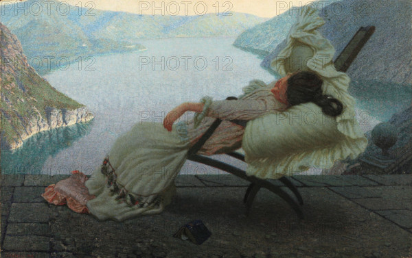 Forever, 1906. Creator: Morbelli, Angelo (1853-1919).