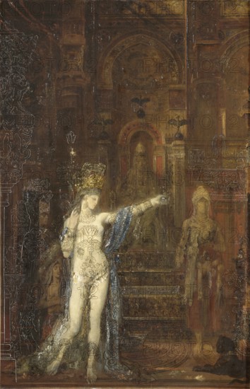 Salome Dancing. Creator: Moreau, Gustave (1826-1898).