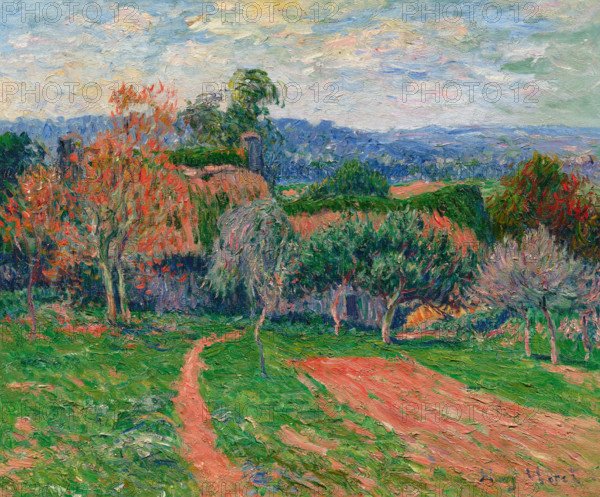 A farm near Pont-Aven, 1902. Creator: Moret, Henry (1856-1913).