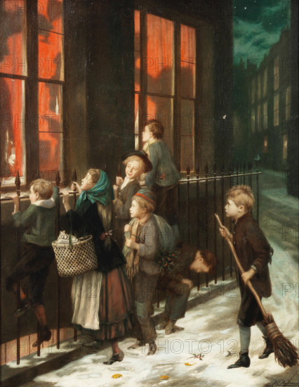Sounds of Revelry, 1886. Creator: Mulready, Augustus Edwin (1844-1905).