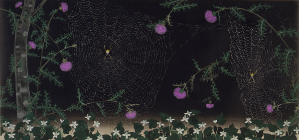 Scroll of Insects and Fishes, 1931. Creator: Omoda, Seiju (1891-1933).