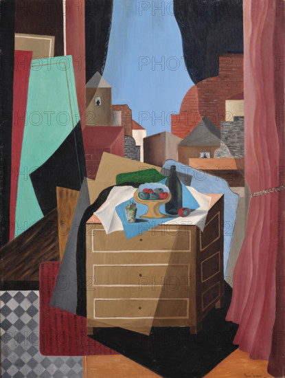 Still life , 1926. Creator: Paresce, Renato (1886-1937).