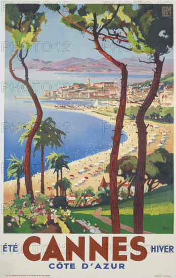Cannes. Côte d'Azur, c1938. Creator: Peri, Lucien (1880-1948).
