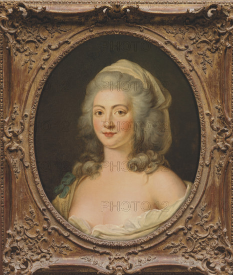 Portrait of Mademoiselle Rosalie Duthé (1748-1830). Creator: Périn-Salbreux, Lié Louis (1753-1817).