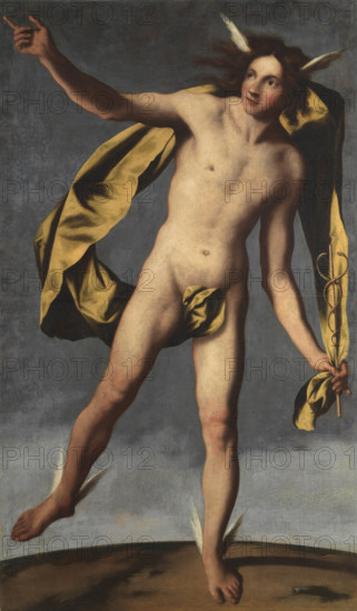 Mercury, 1660-1670. Creator: Pietro della Vecchia (1603-1678).