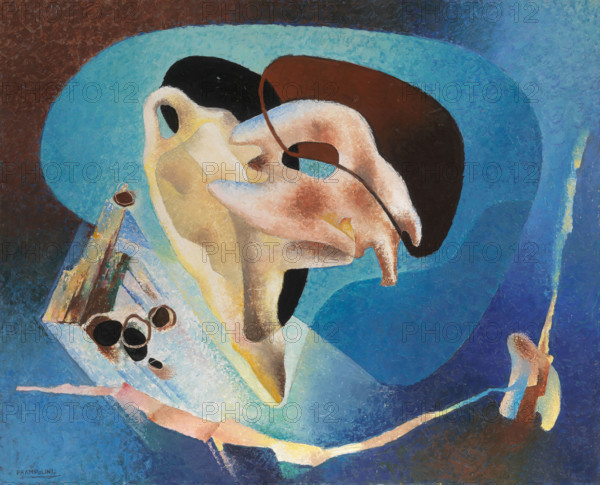 Rarefazione siderale, c1940. Creator: Prampolini, Enrico (1894-1956).