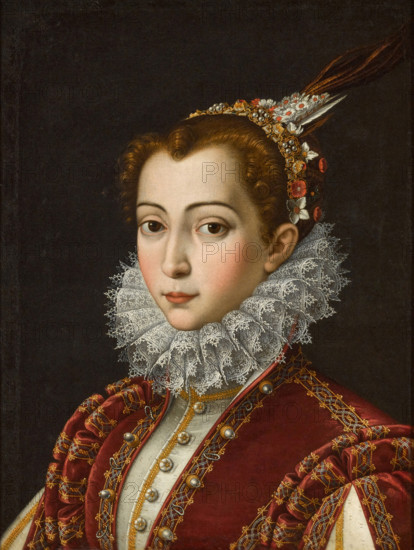 Portrait of Vittoria Accoramboni (1557-1585), c1580. Creator: Pulzone, Scipione (1550-1598).