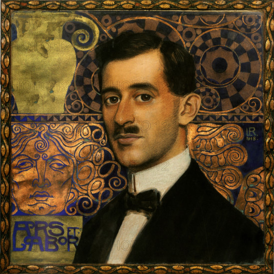 Ritratto dell'avvocato Giuseppe Gerola, 1918. Creator: Ratini, Luigi (1880-1934).