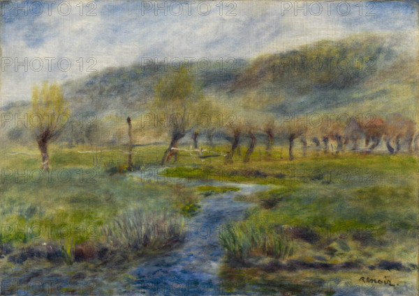 The meadow, c1880. Creator: Renoir, Pierre Auguste (1841-1919).