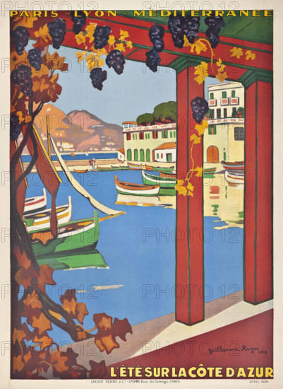 L'été sur la Côte d'Azur, 1926. Creator: Roger, Guillaume Georges (1867-1942).