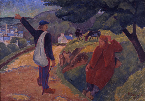 Farewell to Gauguin, 1906. Creator: Sérusier, Paul (1864-1927).