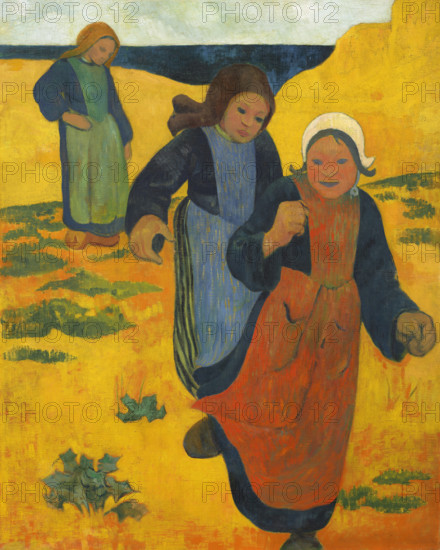 Filles aux grands sables, 1891. Creator: Sérusier, Paul (1864-1927).