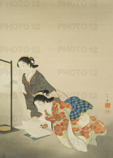 A Long Night, 1907. Creator: Shoen, Uemura (1875-1949).