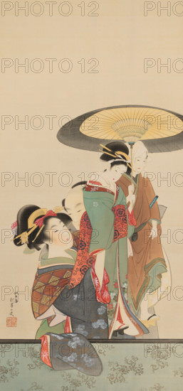 Puppet Drama. Creator: Shoen, Uemura (1875-1949).