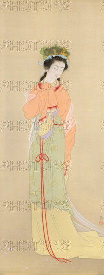 Spring Garden, 1935. Creator: Shoen, Uemura (1875-1949).