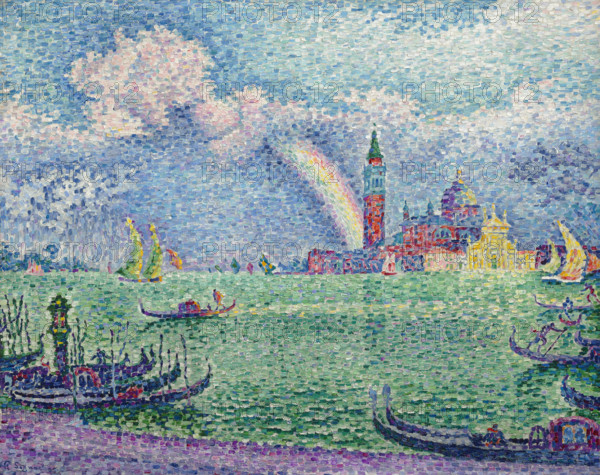 The Rainbow (Venice), 1905. Creator: Signac, Paul (1863-1935).