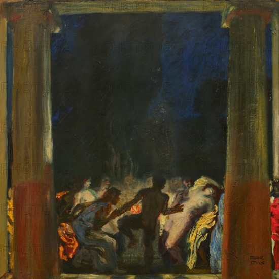 Bacchanal, c1905. Creator: Stuck, Franz, Ritter von (1863-1928).