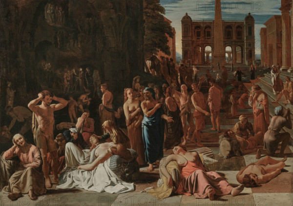 The Plague of Athens, c1655. Creator: Sweerts, Michiel (1618-1664).