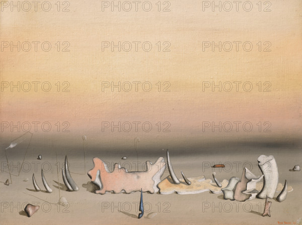 Le lourd palais, 1935. Creator: Tanguy, Yves (1900-1955).