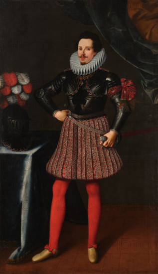 Portrait of Ferdinand I Gonzaga (1587-1626), Duke of Mantua, c1617. Creator: Titi (Tito), Tiberio (1578-1637).