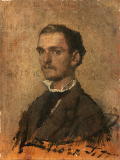 Self-portrait. Creator: Tito, Ettore (1859-1941).