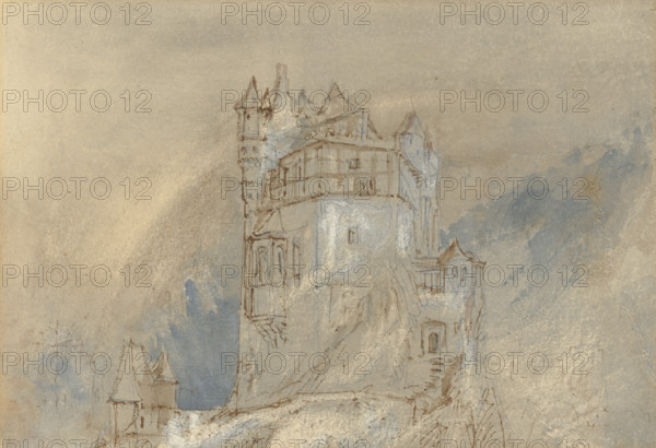 Burg Eltz, from the north. Creator: Turner, Joseph Mallord William (1775-1851).