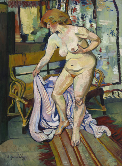 Nu à la draperie, 1921. Creator: Valadon, Suzanne (1865-1938).