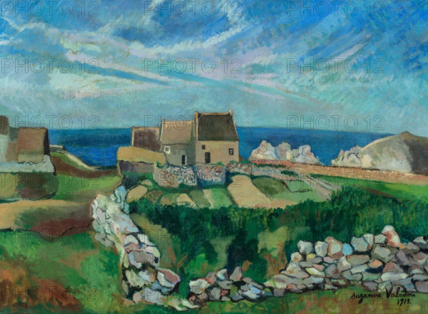 Breton Landscape, 1912. Creator: Valadon, Suzanne (1865-1938).
